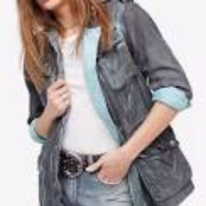 Free People Double Cloth Military Jacket ON610284